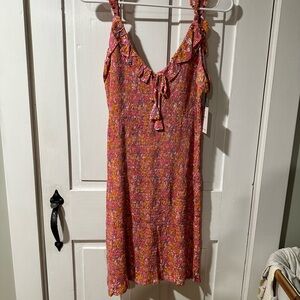 Smocked Pink Dress Size Large